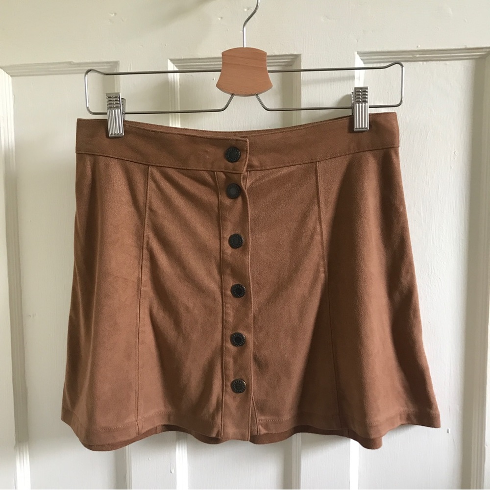 American Eagle suede skirt